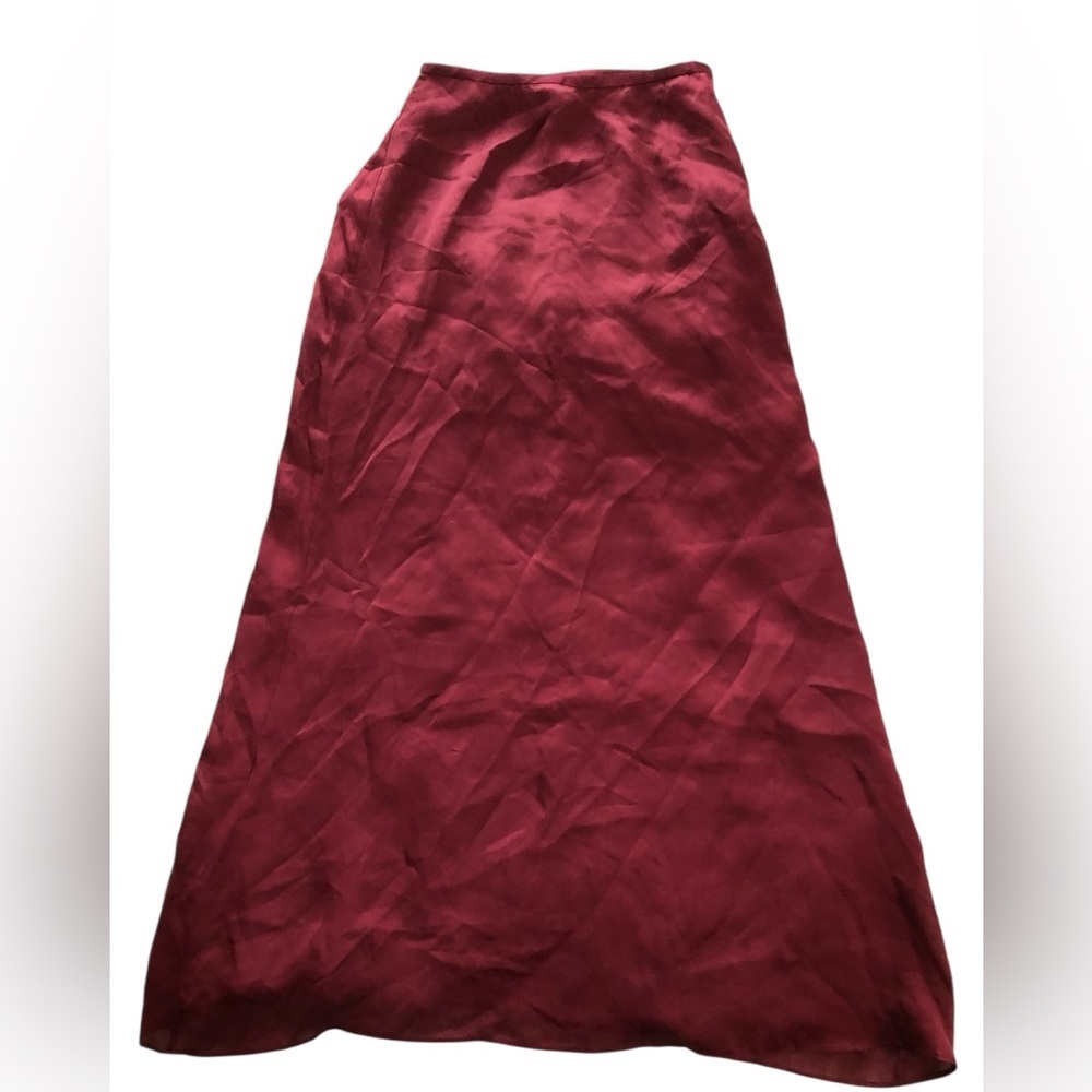 Ann Taylor maxi silk skirt
